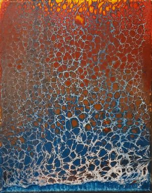 When You Know How To Listen - Acrylic Pour Painting – Fluid Abstract Art