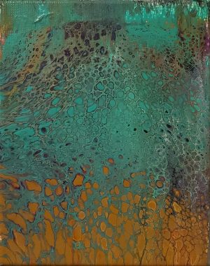 This Is The Place - Acrylic Pour Painting – Fluid Abstract Art