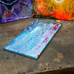 Hail The Goer – Acrylic Pour Painting – Fluid Abstract Art