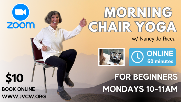 Online Chair Yoga w/ Nancy Jo