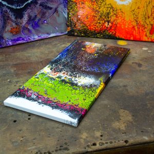 Unbearable Compassion - Acrylic Pour Painting – Fluid Abstract Art