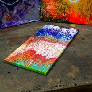 This Is All There Is - Acrylic Pour Painting – Fluid Abstract Art