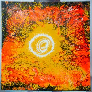 Your Doing It From That Place – Acrylic Pour Painting – Fluid Abstract Art Acrylic