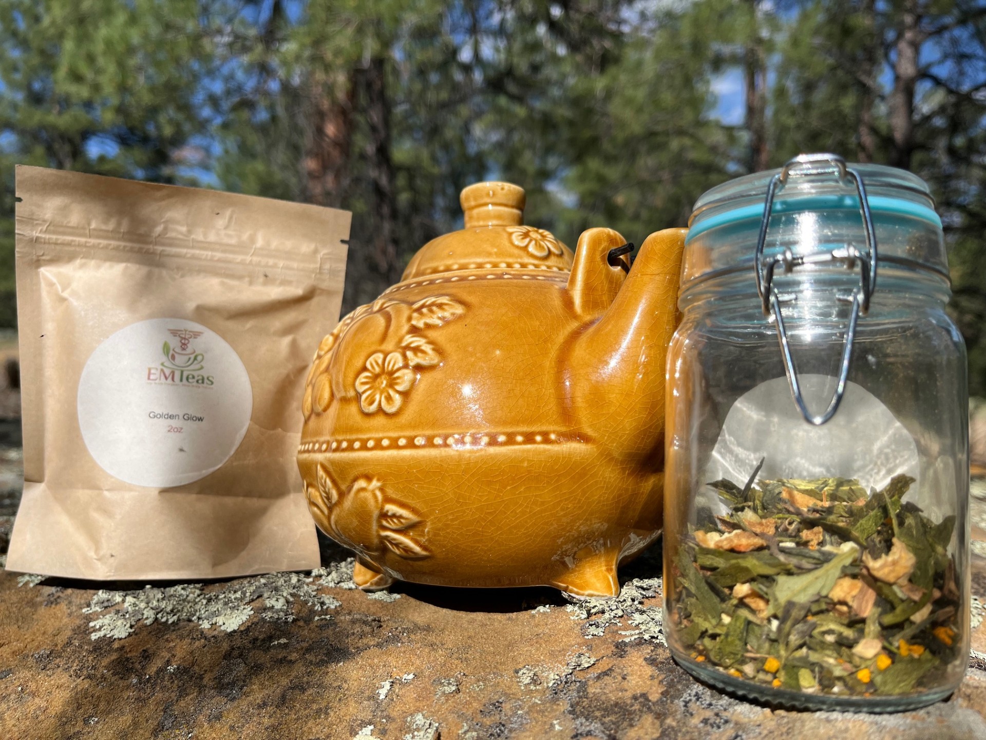Golden Glow – Anti-Inflammatory Herbal Green Tea - Image 2