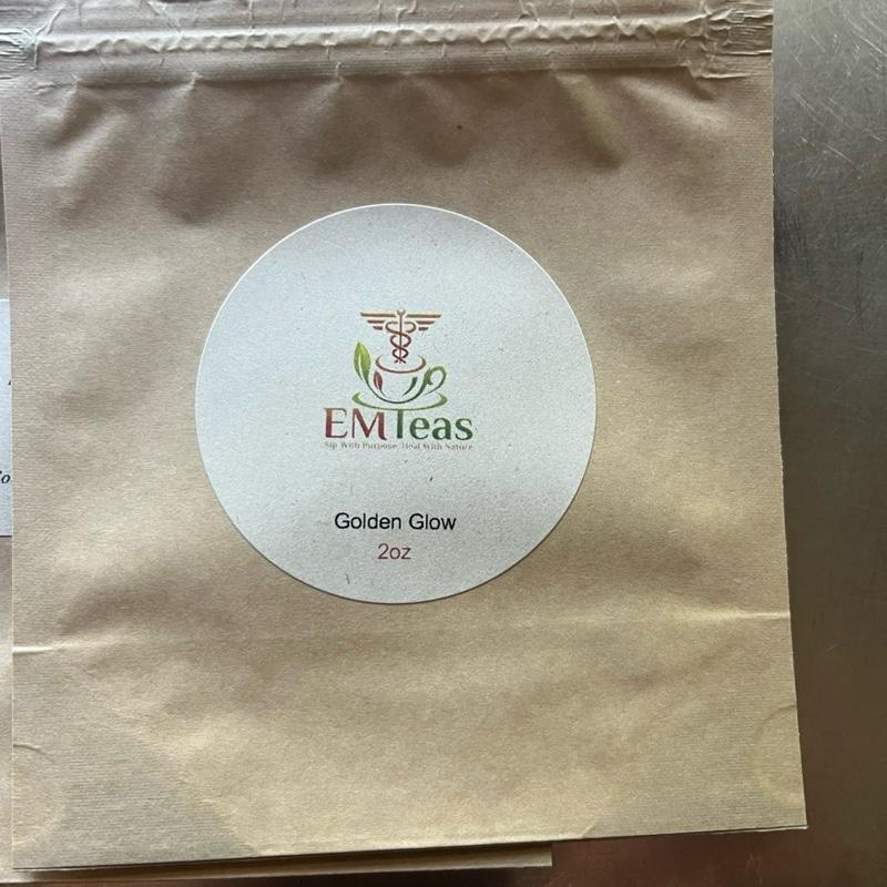 Golden Glow – Anti-Inflammatory Herbal Green Tea - Image 3