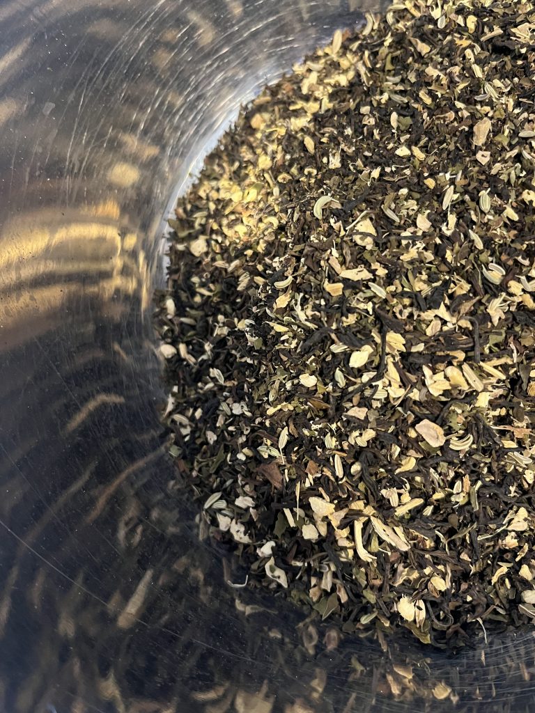 Soothing Sips – Digestive Support Herbal Black Tea