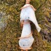 Bimini Conch & Copper Wire Wrap - Moss