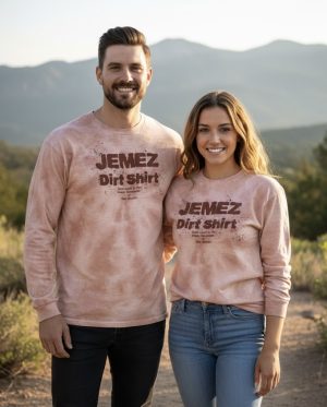 Long Sleeve JEMEZ DIRT SHIRT | Adult Unisex | Gildan 100% Cotton