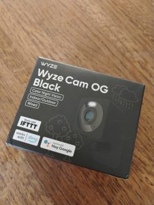 Wyze Cam OG Black – Indoor/Outdoor Security Camera