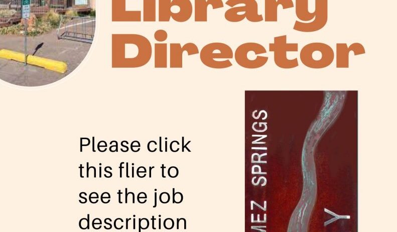 Jemez Springs Public Library – Library Director